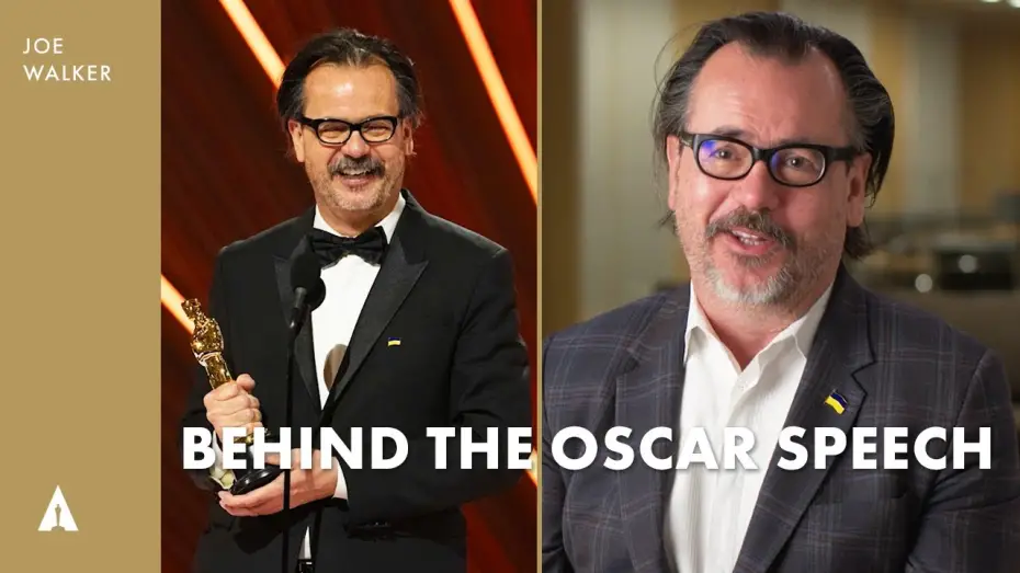 Відео до фільму Дюна | Joe Walker | 94th Oscars Best Film Editing | Behind the Oscars Speech