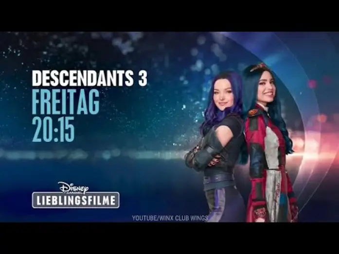 Відео до фільму Спадкоємці 3 | Descendants 3-Trailer Deutsch|HD