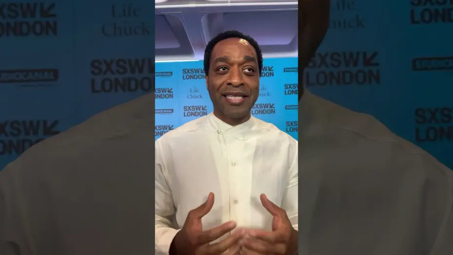 Відео до фільму Життя Чака | Chiwetel Ejiofor at The Life of Chuck premiere