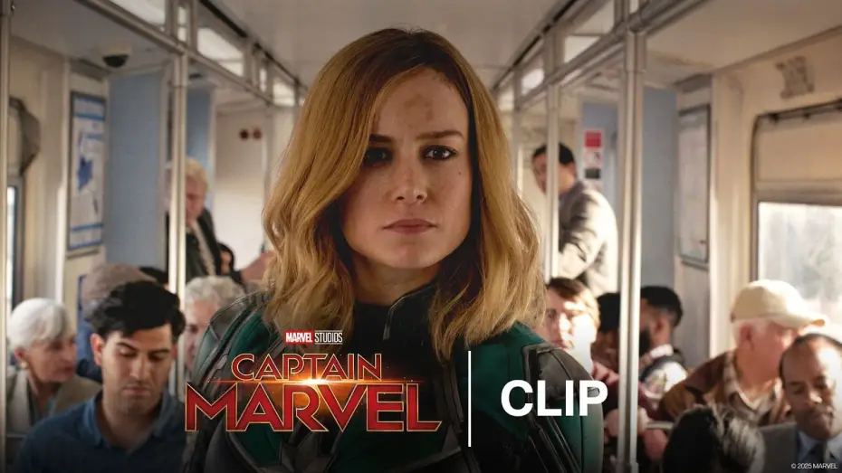 Відео до фільму Капітан Марвел | Carol Danvers VS Skrull Train Fight - Official Clip
