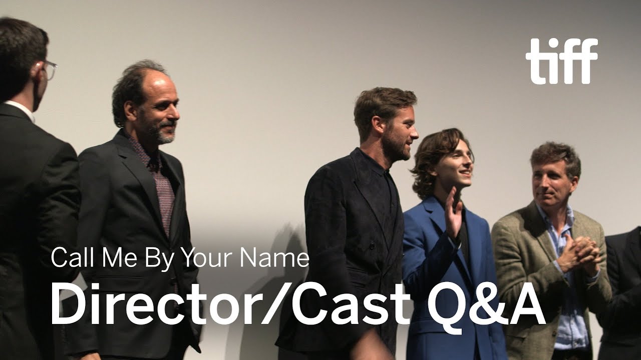 Відео до фільму Назви мене своїм ім'ям | Director/Cast Q&A at TIFF 2017