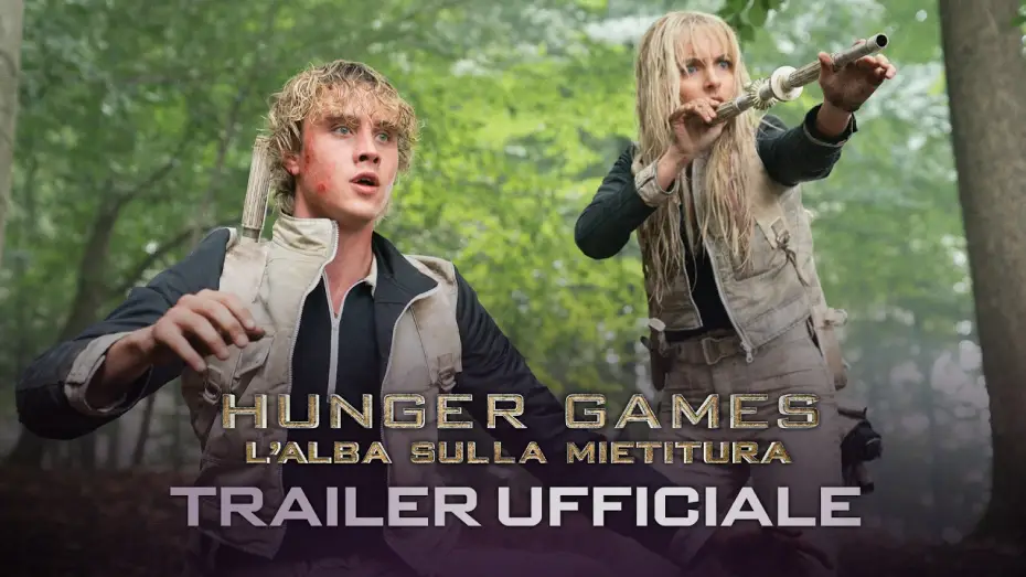 Відео до фільму Голодні ігри: Схід сонця на Жнивах | HUNGER GAMES: L'ALBA SULLA MIETITURA - Trailer Ufficiale - dal 19 Novembre 2026 #soloalcinema