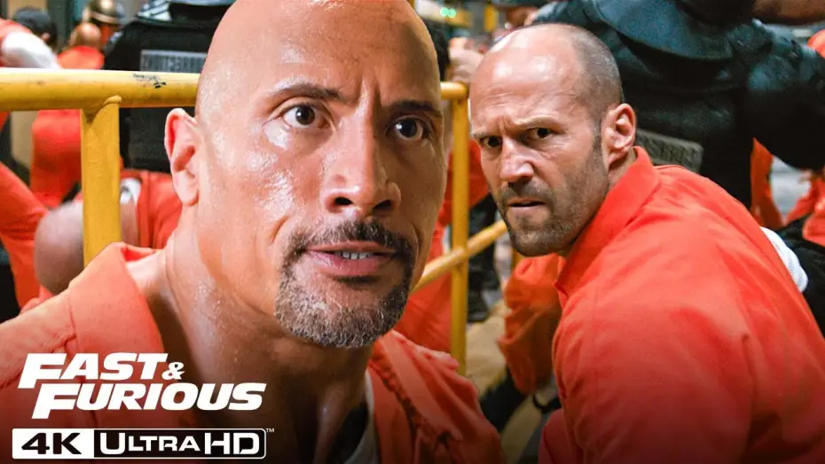 Відео до фільму Форсаж 8 | Hobbs & Shaw Escaping Prison