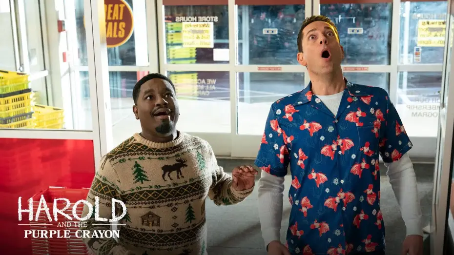 Відео до фільму Гарольд і магічний олівець | Improv Guy Clip
