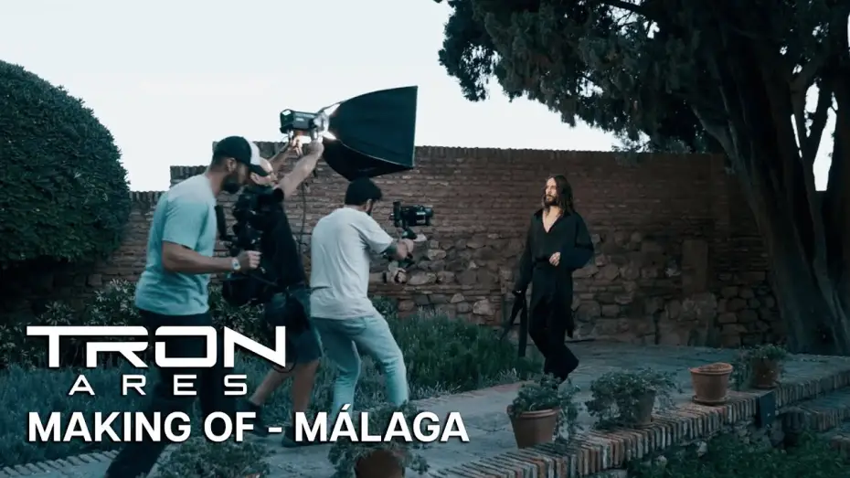 Відео до фільму Трон 3 | Making off del equipo en M&aacute;laga
