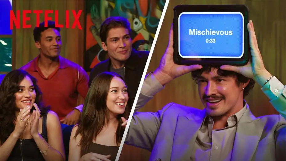 Відео до фільму Хто ти всередині | The Cast of IT'S WHAT'S INSIDE Plays Heads Up