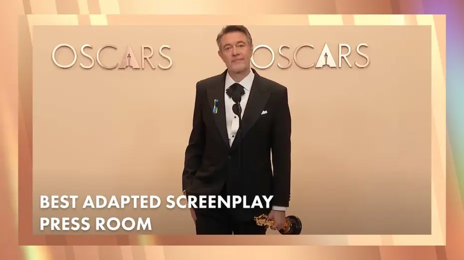 Відео до фільму Конклав | Peter Straughan 'Conclave' Best Adapted Screenplay Press Room Speech | 97th Oscars (2025)