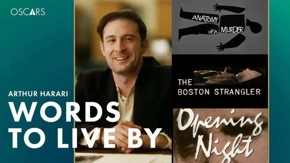 Відео до фільму Анатомія падіння | Arthur Harari's "Words to Live By" | 'Anatomy of a Fall' | Oscars