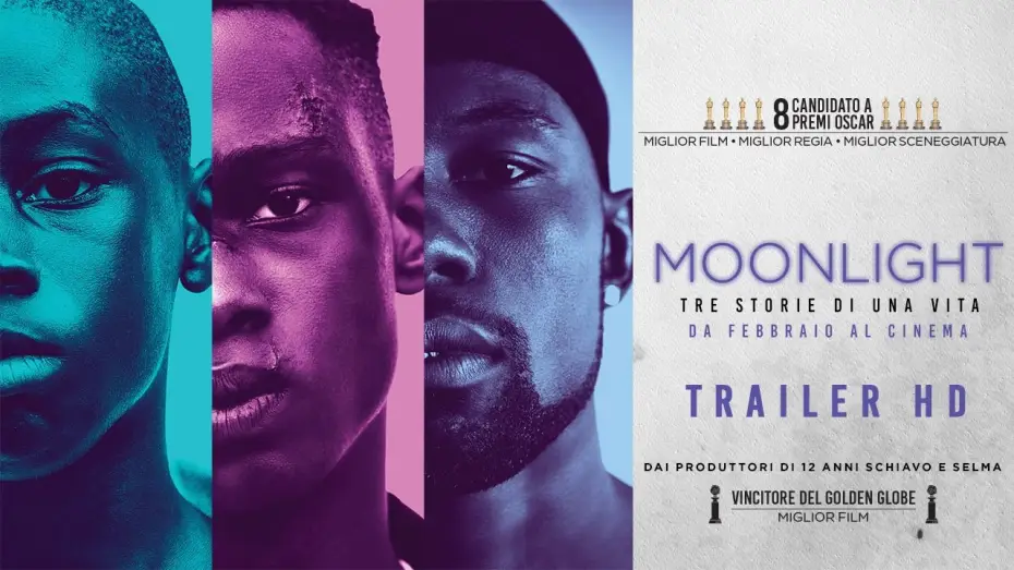 Відео до фільму Місячне сяйво | MOONLIGHT - Vincitore di 3 premi Oscar&reg; - Trailer Ufficiale Italiano