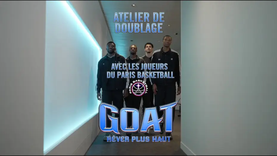 Відео до фільму Цап-забивайло | Atelier de doublage avec les joueurs de Paris Basketball
