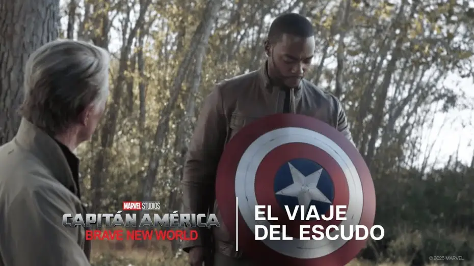 Відео до фільму Капітан Америка: Дивний новий світ | El viaje del escudo