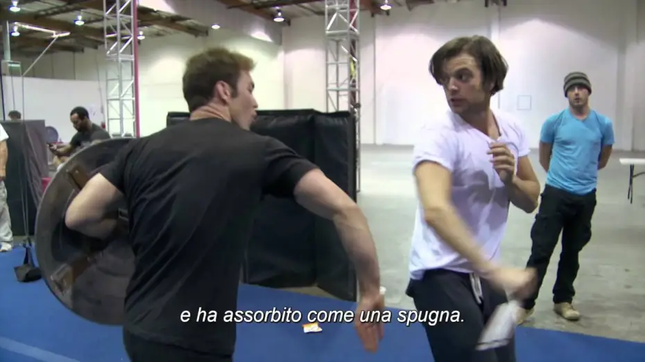 Відео до фільму Перший месник: Друга вiйна | Captain America: The Winter Soldier -- L'apprendimento della coreografia - Pod dal film | HD