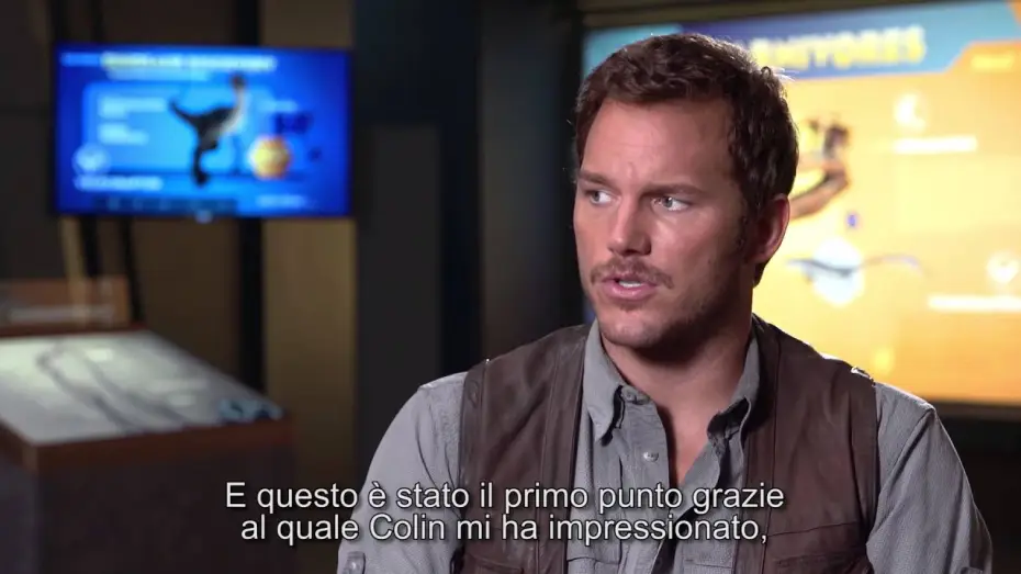 Відео до фільму Світ Юрського періоду | JURASSIC WORLD - Intervista a Chris Pratt (sottotitoli in italiano)
