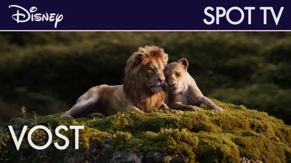 Відео до фільму Король Лев | Le Roi Lion (2019) - Spot TV : "L'amour brille sous les &eacute;toiles" VOST