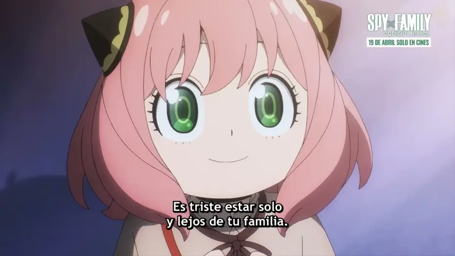 Відео до фільму SPY х FAMILY: Код "Білий" | &iexcl;Nuestra familia favorita vuelve! [VOSE]