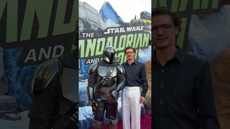 Відео до фільму Мандалорець і Ґроґу | Pedro Pascal with Grogu