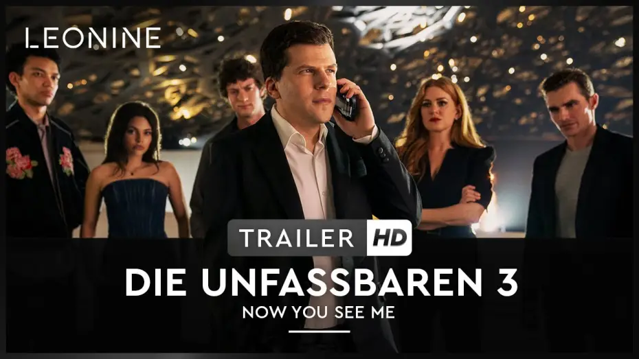 Відео до фільму Ілюзія обману 3 | Die Unfassbaren 3 &ndash; Now you see me - Trailer (deutsch/german; FSK 6) - Ab 13.11. im Kino