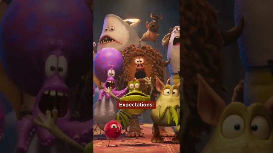 Відео до фільму Замок монстрів | Expectations vs Reality Monster Edition