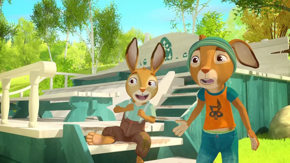 Відео до фільму Школа зайців | Заячья школа - Trailer