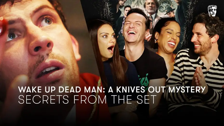 Відео до фільму Wake Up Dead Man: A Knives Out Mystery | Miracles, Rain Machines & Jeremy Renner&rsquo;s Comeback! Knives Out: Wake Up Dead Man Cast Spill | BAFTA