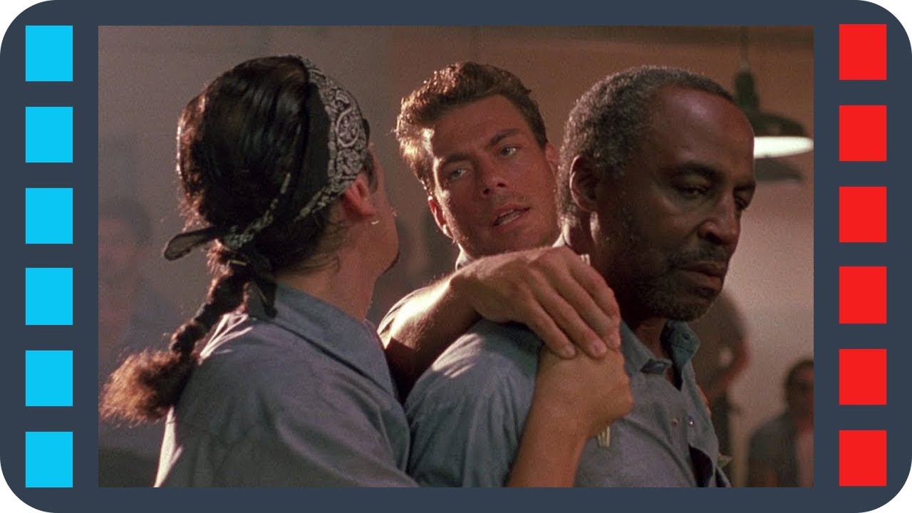 Відео до фільму Ордер на смерть | Бёрк заступается за чернокожего перед латиносом &mdash; &laquo;Ордер на смерть&raquo; (1990) сцена 3/8 HD