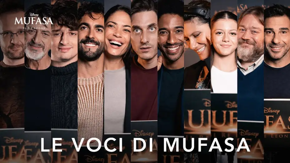 Відео до фільму Муфаса: Король Лев | Mufasa: Il Re Leone | Featurette | Le Voci di Mufasa: Il Re Leone
