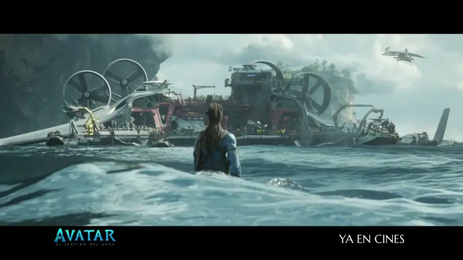 Відео до фільму Аватар:  Шлях води | Anuncio: 'Ten&eacute;is que montarlos'