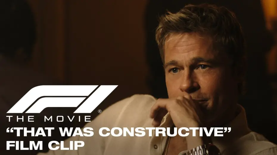 Відео до фільму F1: Фільм | "That Was Constructive" Film Clip