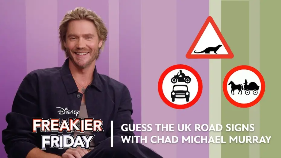 Відео до фільму Ще одна шалена п'ятниця | Chad Michael Murray Guesses UK Road Signs