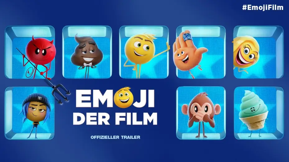 Відео до фільму Емоджі муві | EMOJI - DER FILM - Internationaler Trailer 2 - Ab 3.8.2017 im Kino!