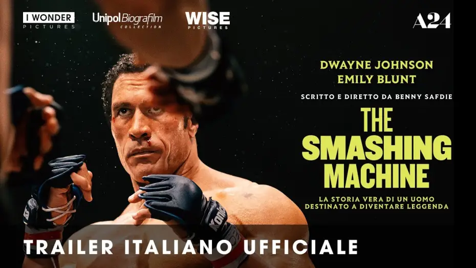 Відео до фільму Незламний | THE SMASHING MACHINE | Trailer italiano ufficiale HD