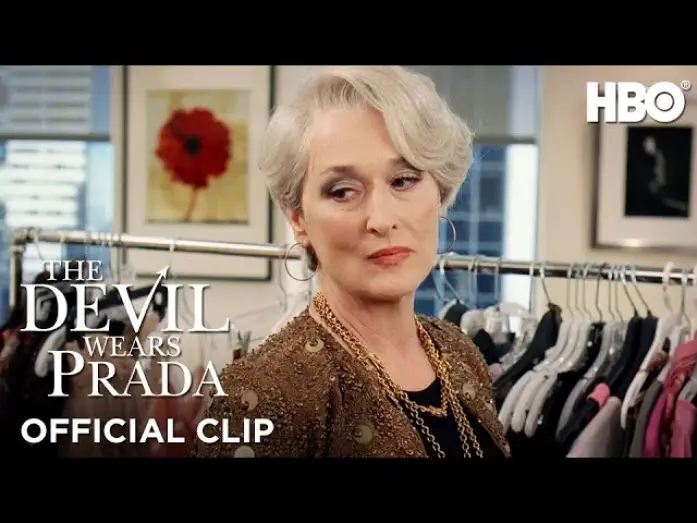 Відео до фільму Диявол носить Прада | Miranda Priestly Educates Andy About Her Cerulean Sweater