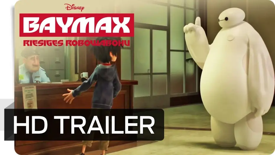 Відео до фільму Супер шістка | Baymax - Riesiges Robowabohu - Trailer #2 - Deutsch HD
