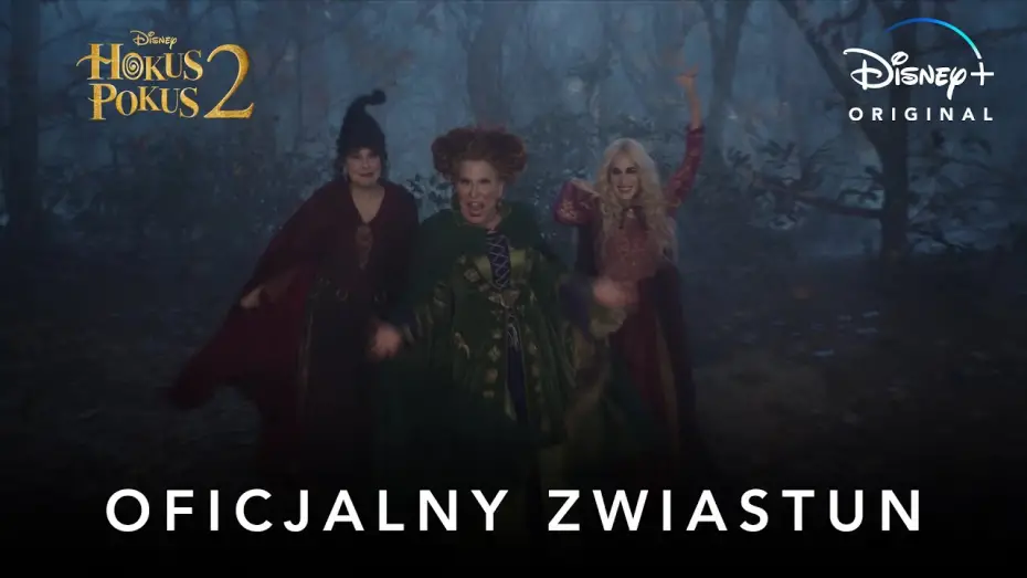 Відео до фільму Фокус-покус 2 | Hokus Pokus 2 | Oficjalny zwiastun | Disney+