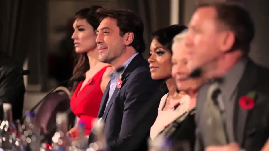 Відео до фільму 007: Координати Скайфолл | Behind the Scenes at the Skyfall Press Conference