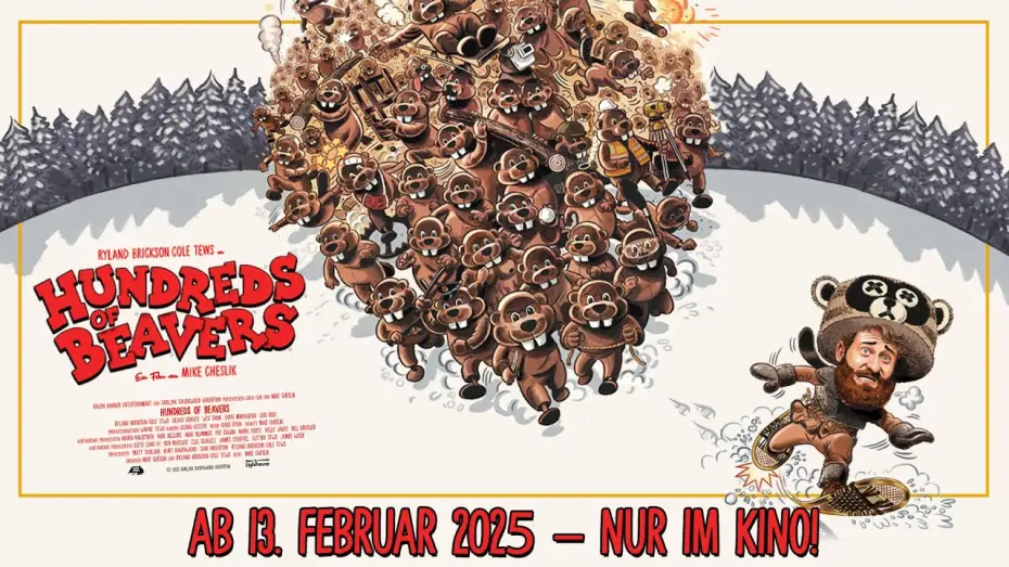 Відео до фільму Hundreds of Beavers | HUNDREDS OF BEAVERS - Ab 13.02.25 nur im Kino!