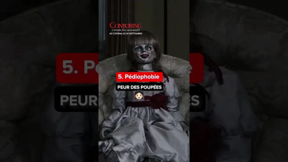 Відео до фільму Закляття 4: Останній обряд | #Conjuring, c'est 12 ans de frissons 😱 Quel a &eacute;t&eacute; votre plus gros trauma ? 👀