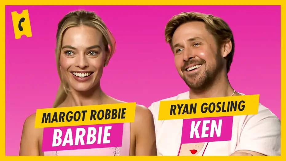 Відео до фільму Барбі | "C'&eacute;tait juste... INCROYABLE !" - Interview Barbie avec Margot Robbie et Ryan Gosling