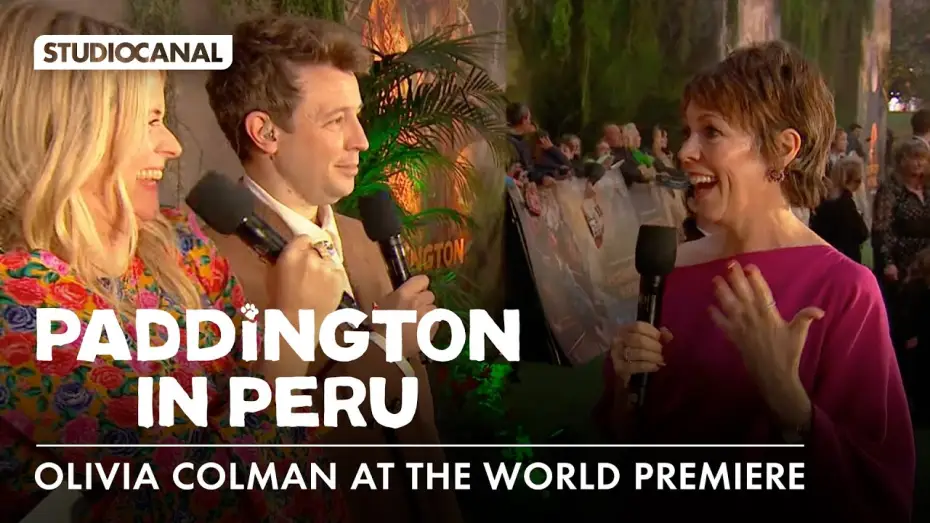 Відео до фільму Пригоди Паддінґтона в Перу | Olivia Colman at the World Premiere of PADDINGTON IN PERU