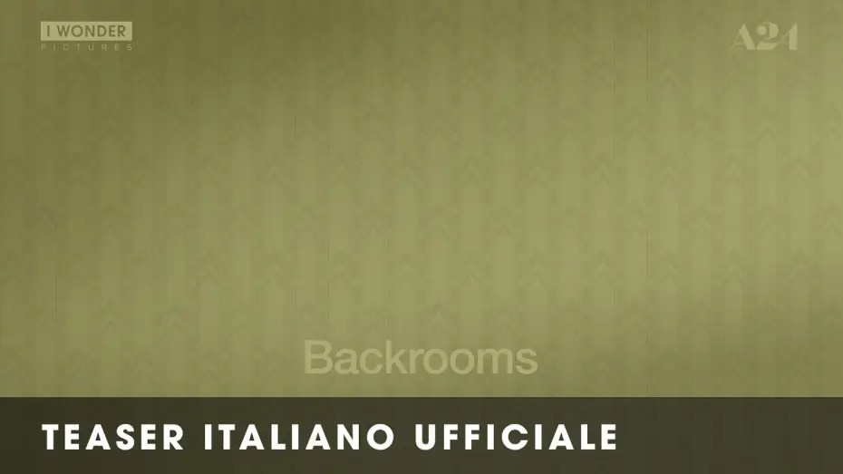 Відео до фільму Backrooms: Залаштунки | BACKROOMS | Teaser Italiano Ufficiale HD