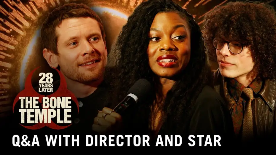 Відео до фільму 28 років по тому: Храм кісток | Conversation with Jack O'Connell, Nia DaCosta, and Reece Feldman