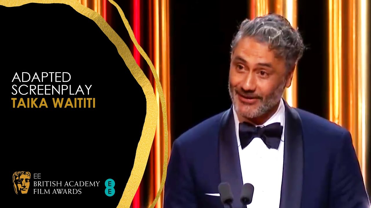 Відео до фільму Кролик Джоджо | Taika Waititi's Hilarious Acceptance Speech for Jojo Rabbit's Adapted Screenplay Win | EE BAFTA Film