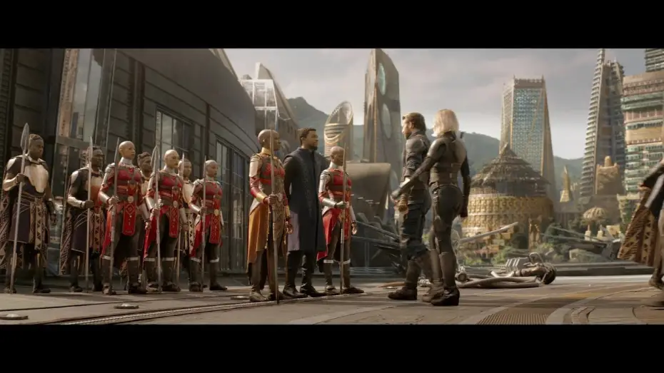 Відео до фільму Месники: Війна нескінченності | Avengers : Infinity War - Reportage : Retour au Wakanda