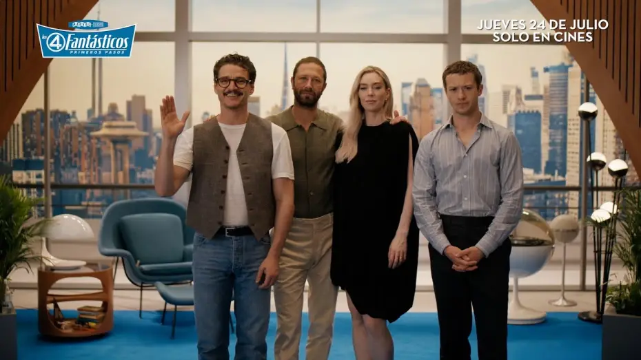 Відео до фільму Фантастична четвірка | "&iexcl;Hola, Mad Cool!" [VOSE]