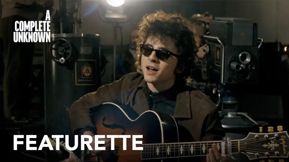 Відео до фільму Боб Ділан: Цілковитий незнайомець | A Complete Unknown | Featurette Live On Set