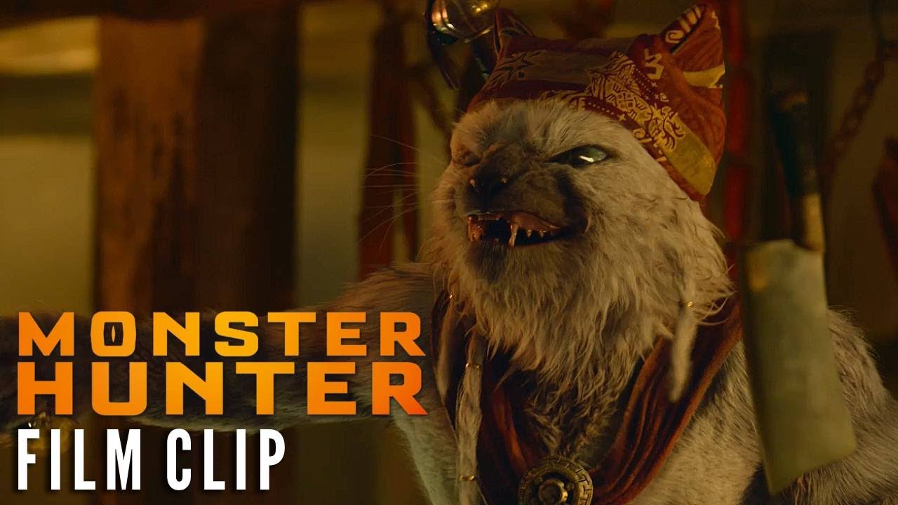 Відео до фільму Мисливець на монстрів | MONSTER HUNTER Clip &ndash; Palico | Now on Digital!