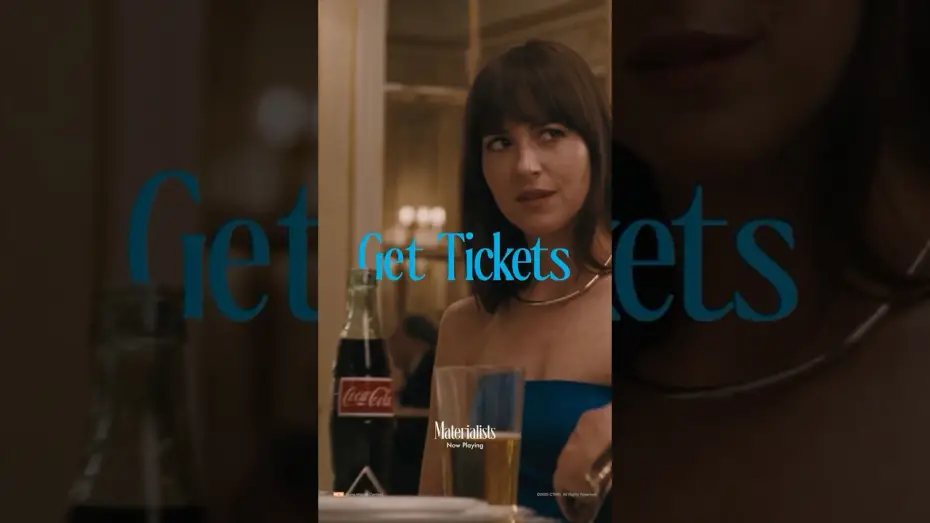 Відео до фільму Матеріалісти | Coke & Beer Tickets