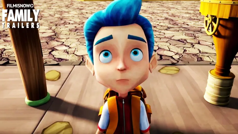 Відео до фільму Таємниця сім'ї монстрів | Monster Island | Official Trailer for the family animated movie [HD]