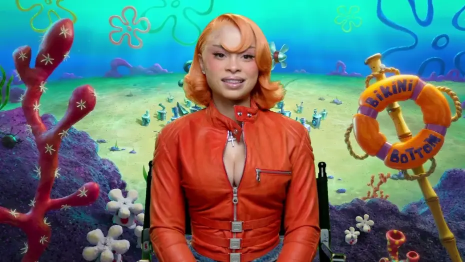 Відео до фільму The SpongeBob Movie: Search for SquarePants | Ice Spice Featurette