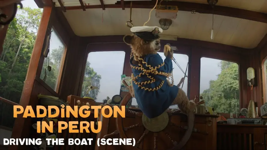Відео до фільму Пригоди Паддінґтона в Перу | Paddington Drives the Boat (Scene)